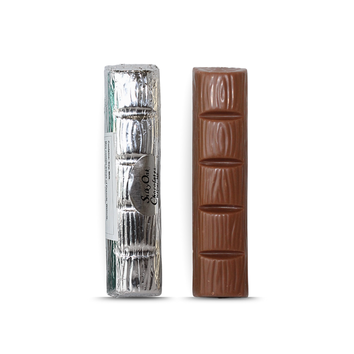 Milk or Dark Solid Chocolate Log 50g