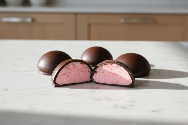 Mini Raspberry Marshmallows- 4 Pack