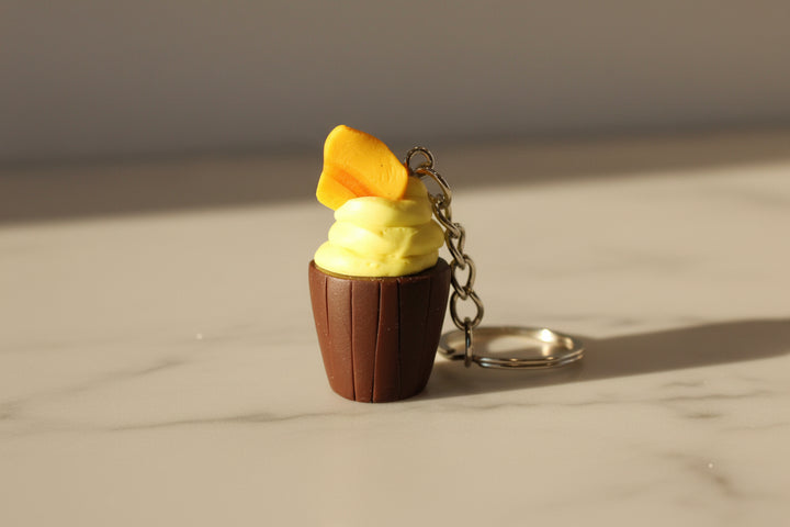 Pineapple Truffle Cup Keyring