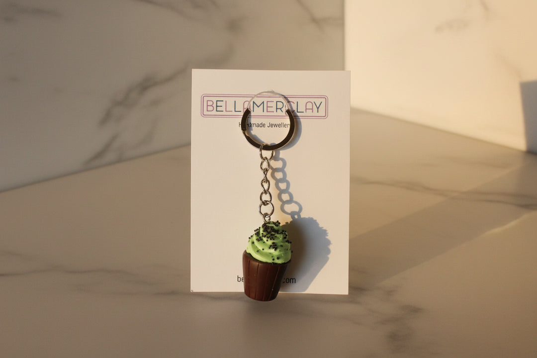 Kiwi Truffle Cup Keyring