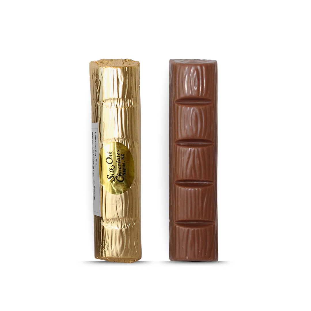 Milk or Dark Solid Chocolate Log 50g