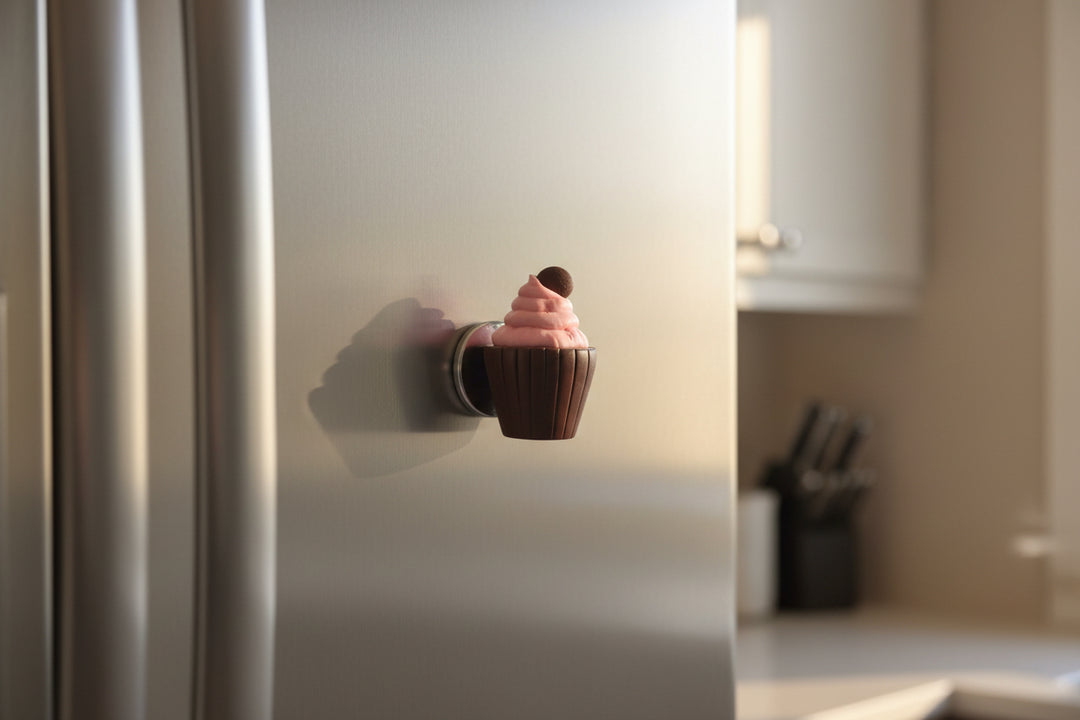 Strawberry Truffle Cup Magnet