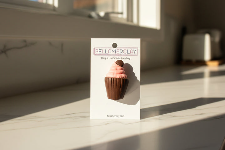 Strawberry Truffle Cup Magnet