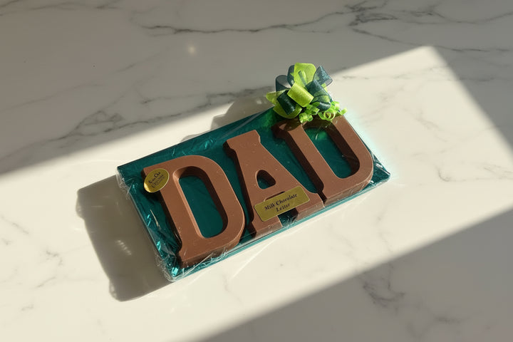 Chocolate DAD Letters
