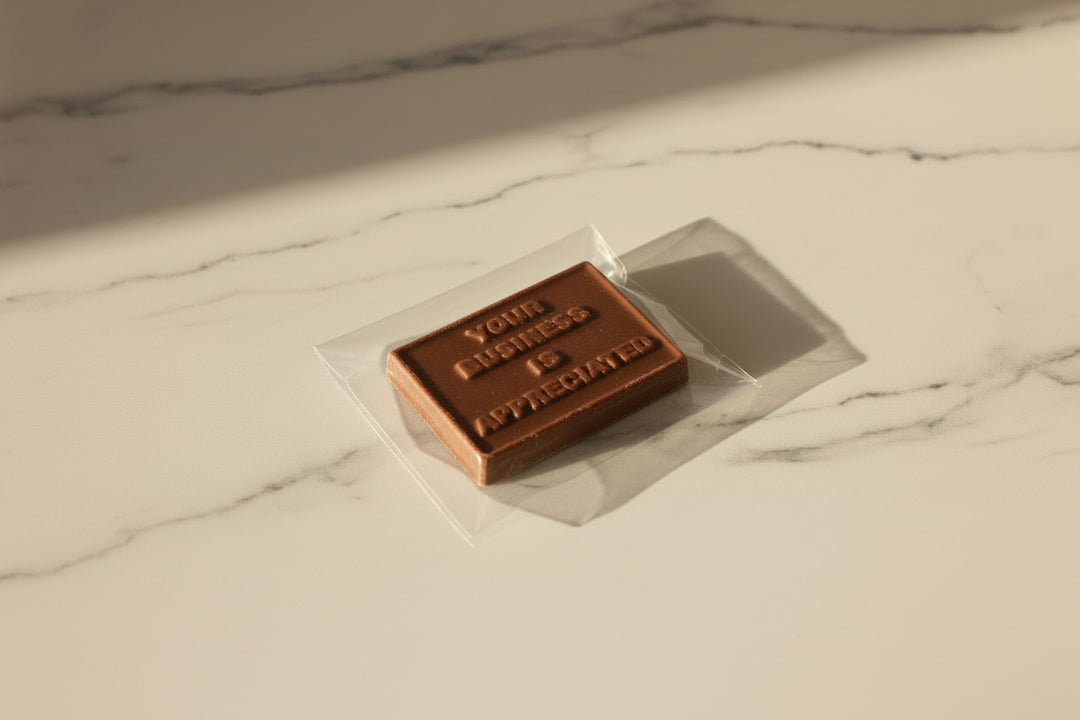 "Your Business is Appreciated" Chocolate Tablet