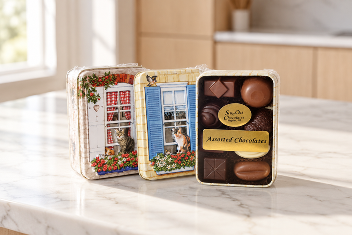 Charming Cats Chocolate Gift Tin