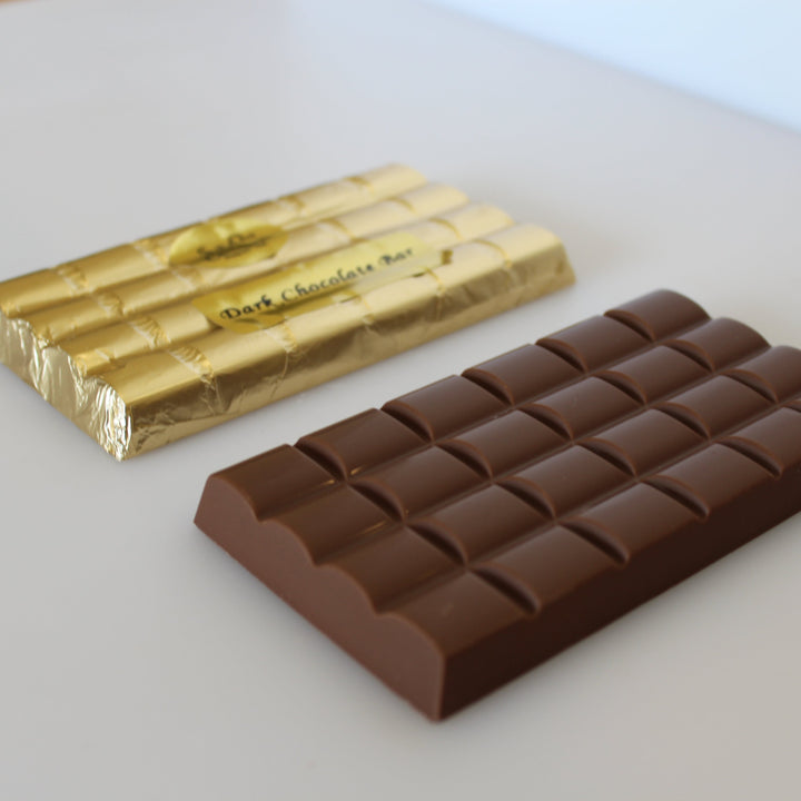 Milk or Dark Solid Chocolate Bar