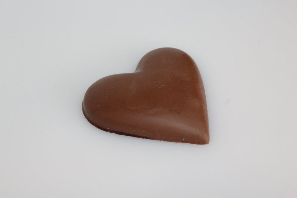 
                  
                    Solid Milk or Dark Chocolate Half Heart
                  
                