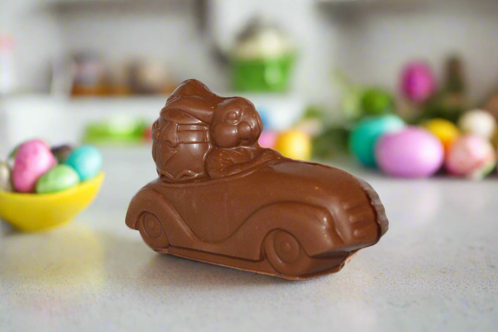 
                  
                    Easter Speedy Bunny with Car
                  
                