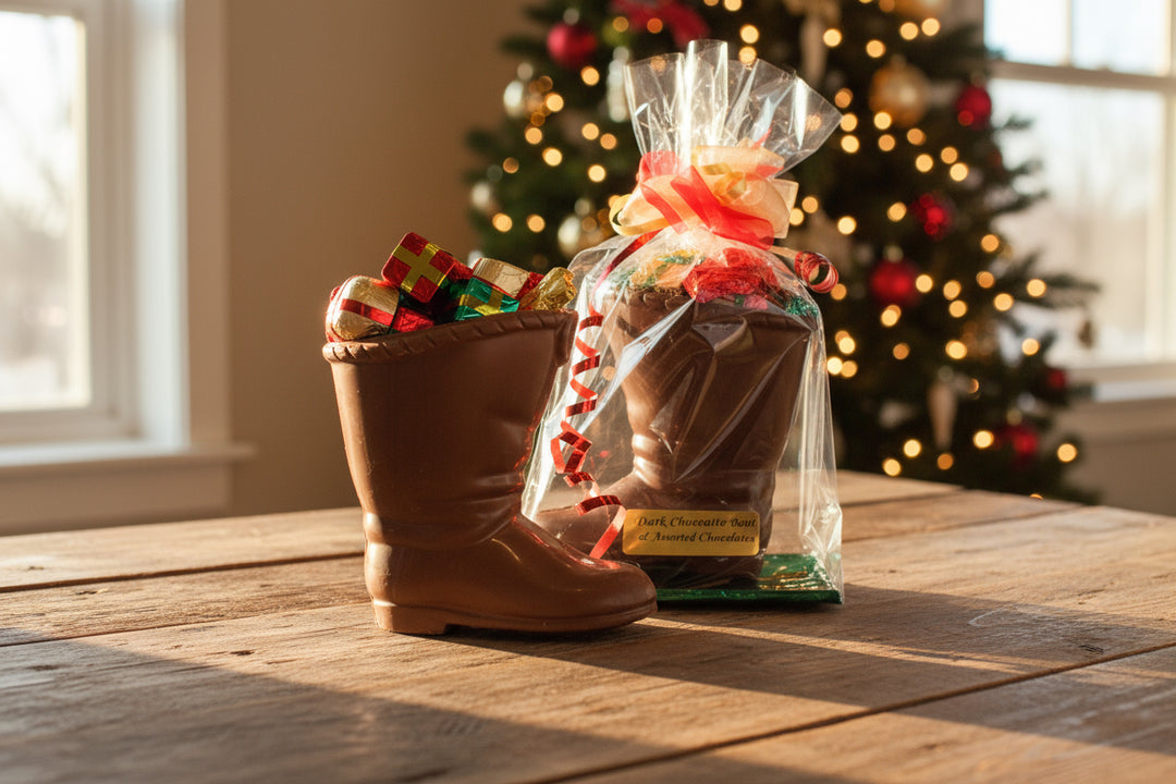 Chocolate Boot with Assorted Chocolates
