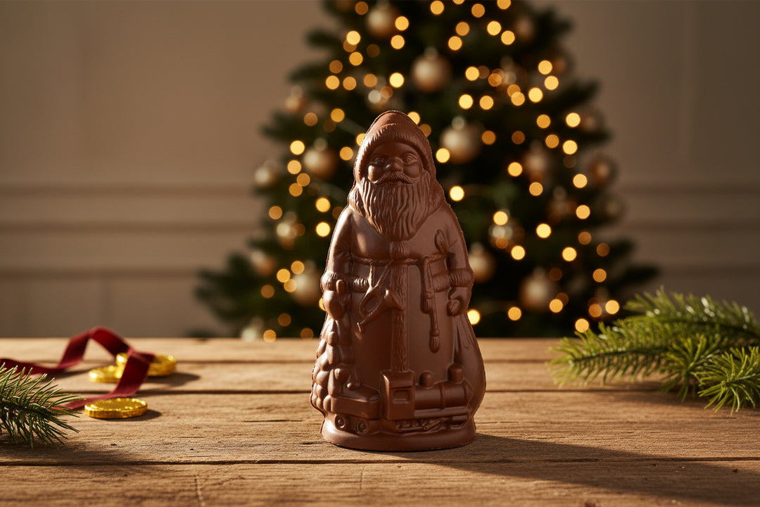 Chocolate Santa with Assorted Chocolates