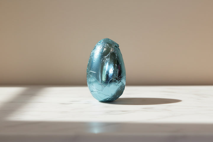 Small Foiled Solid Easter Egg