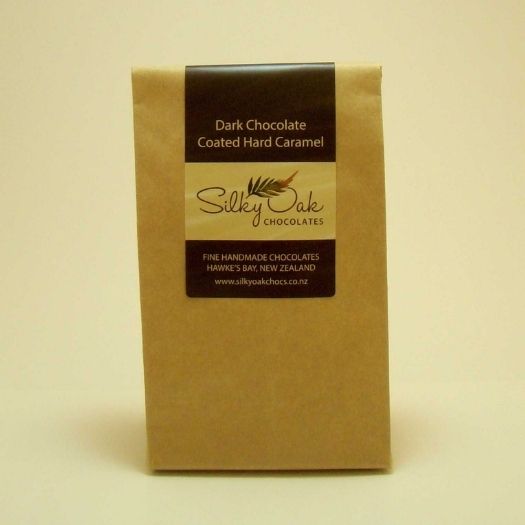 Dark Chocolate Coated Hard Caramel