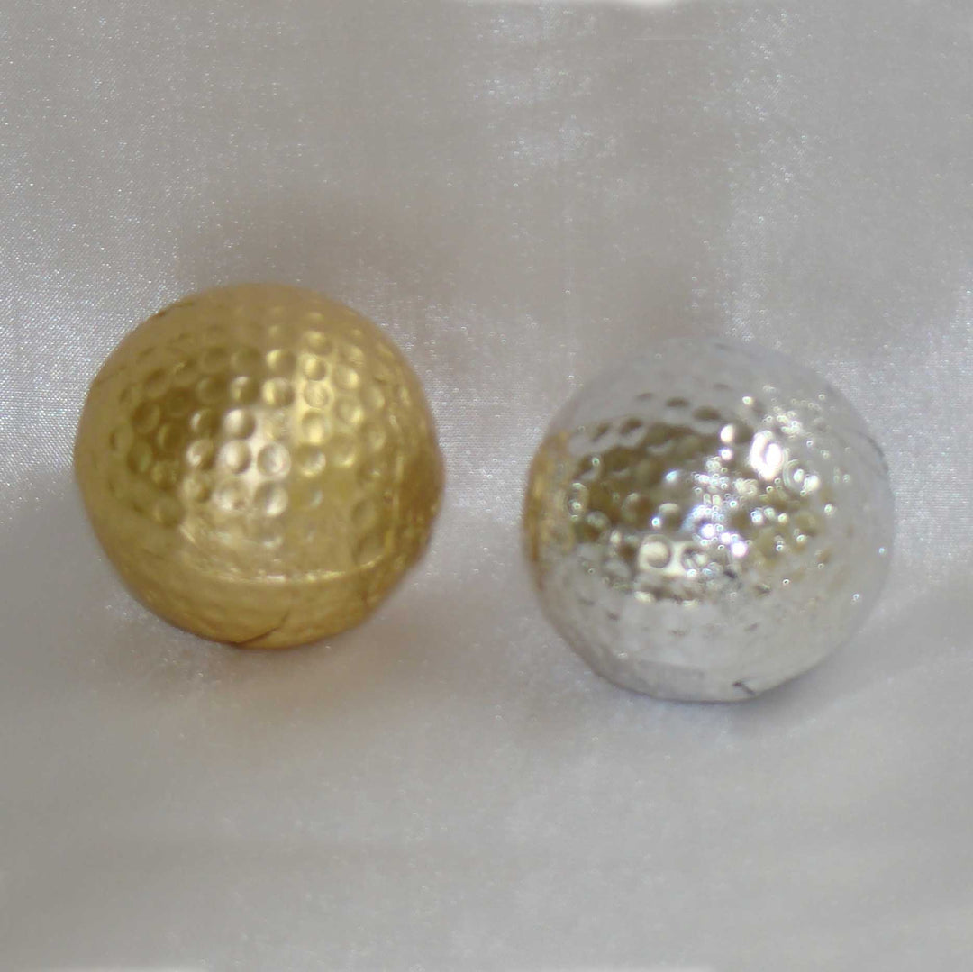 Solid Milk or Dark Chocolate Golf Balls